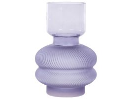 Glass Flower Vase 24 Violet RODIA