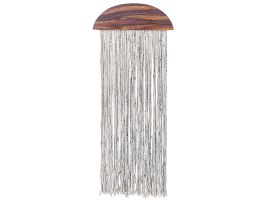 Wall DÃ©cor Dark Wood and White ZIKIRIA