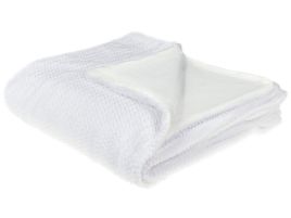 Blanket 200 x 220 cm White BJAS