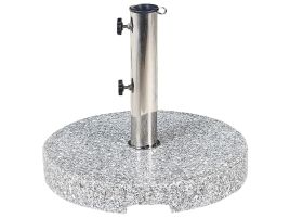 Round Granite Parasol Base Grey CEGGIA