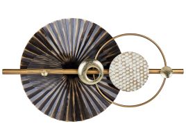 Wall DÃ©cor Black and Gold RUTHENIUM