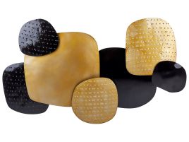 Wall DÃ©cor Black and Gold HAFNIUM