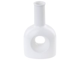 Porcelain Flower Vase 22 White