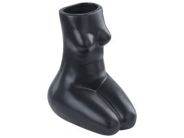 Porcelain Flower Vase 22 Black