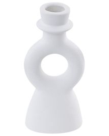 Porcelain Candlestick White