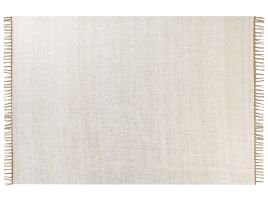 Jute Area Rug 160x230cm Light Beige