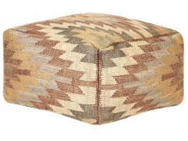 Jute Pouffe Multicolour DEEPOR