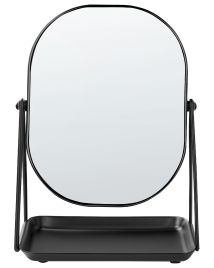 Makeup Mirror 20x22cm Black