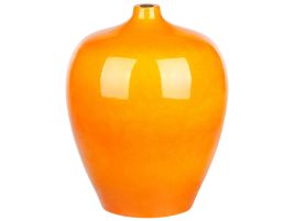 Terracotta Flower Vase 37 Orange