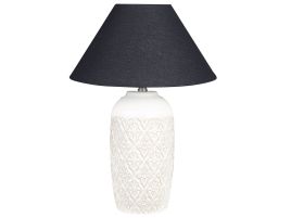 Ceramic Table Lamp Beige TELIRE