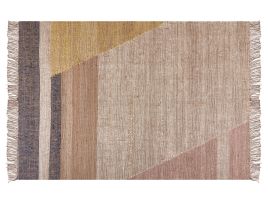 Jute Area Rug 140x200cm Brown