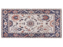 Cotton Area Rug 80x150cm Multicolour