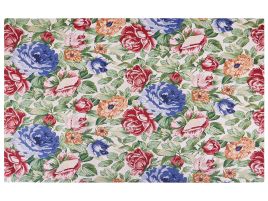 Cotton Area Rug 140x200cm Multicolour