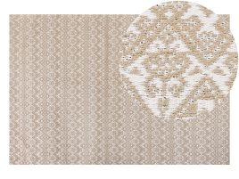 Jute Area Rug 160x230cm Beige