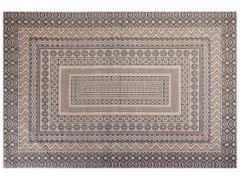 Area Rug 200x300cm Beige and Grey