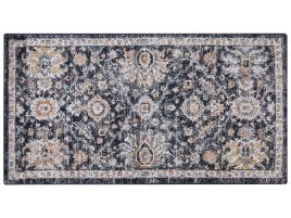 Area Rug 80x150cm Blue and Beige