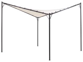 Pergola 300 x 300 cm Beige AVENTINE