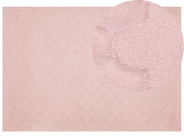 Faux Rabbit Fur Rug 160x230cm Pink