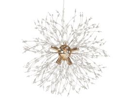 Crystal Pendant Lamp Gold TOROLA