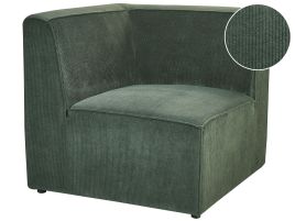 Jumbo Cord Corner Section Dark Green LEMVIG