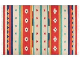 Cotton Kilim Rug 200x300cm Multicolour