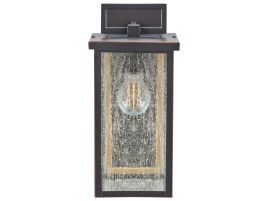 Outdoor Wall Light with Motion Sensor Black GALA