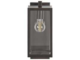 Outdoor Wall Light with Motion Sensor Black MEGGET