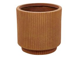 Plant Pot âŒ€ 24 cm Golden Brown DARIA