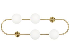 4 Light Wall Lamp Gold YANGO