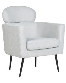 Fabric Armchair Light Grey SOBY
