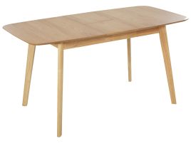 Extending Dining Table 120/150 x 75 cm Light Wood MADOX