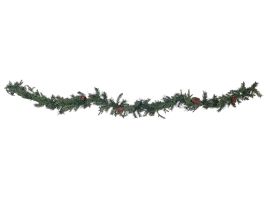 Pre-Lit Christmas Garland 270cm Green