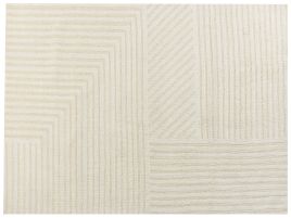Wool Area Rug 300x400cm Beige