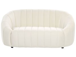 2 Seater Velvet Sofa Off-White MALUNG