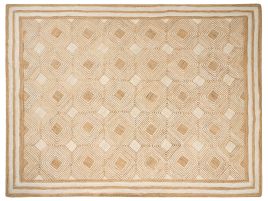 Jute Area Rug 300x400cm Beige