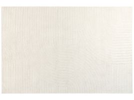 Wool Area Rug 200x300cm Beige