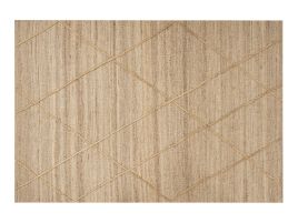 Jute Area Rug 160x230cm Beige