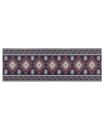 Runner Rug 80x240cm Blue and Red