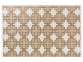 Jute Area Rug 200x300cm Beige