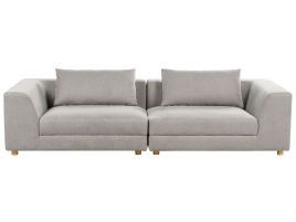 3 Seater Sofa Light Grey LERMON