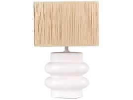 Ceramic Table Lamp White JUDY