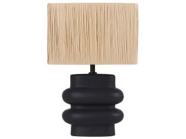 Ceramic Table Lamp Black JUDY