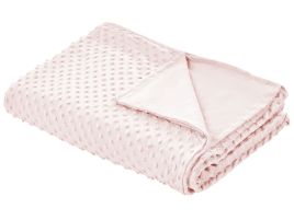 Weighted Blanket Cover 120 x 180 cm Pink CALLISTO