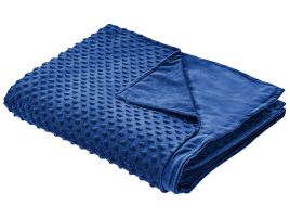 Weighted Blanket Cover 120 x 180 cm Navy Blue CALLISTO