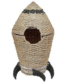 Seagrass Wicker Rocket Basket Natural