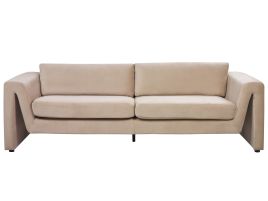 Velvet Sofa Beige MAUNU