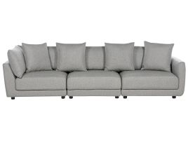 3 Seater Fabric Sofa Light Grey SIGTUNA