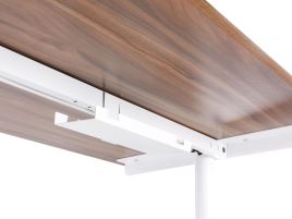 Cable Tray for Manual Adjustable Desk White TRACIE