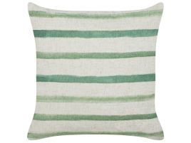 Cushion Striped Pattern 45x45cm Green