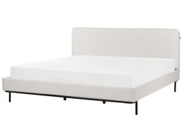 Fabric EU Super King Bed Grey CORIO